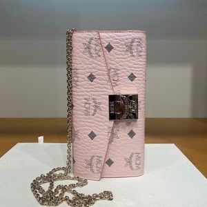 MCM Patricia crossbody chain wallet
